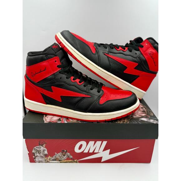 OMI Reloaded Air Zero Red Black “Rodman” Sz15 #122